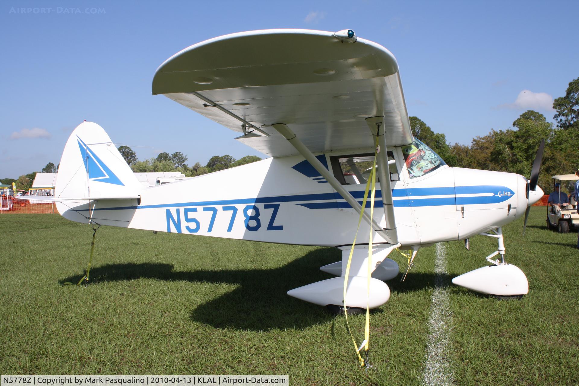 N5778Z, 1963 Piper PA-22-108 Colt C/N 22-9623, Piper PA-22-108