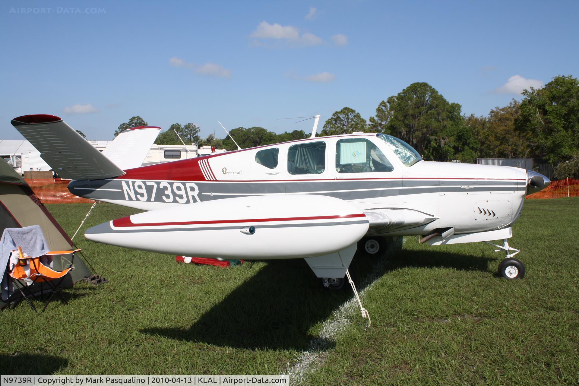 N9739R, 1959 Beech M35 Bonanza C/N D-6218, Beech M35