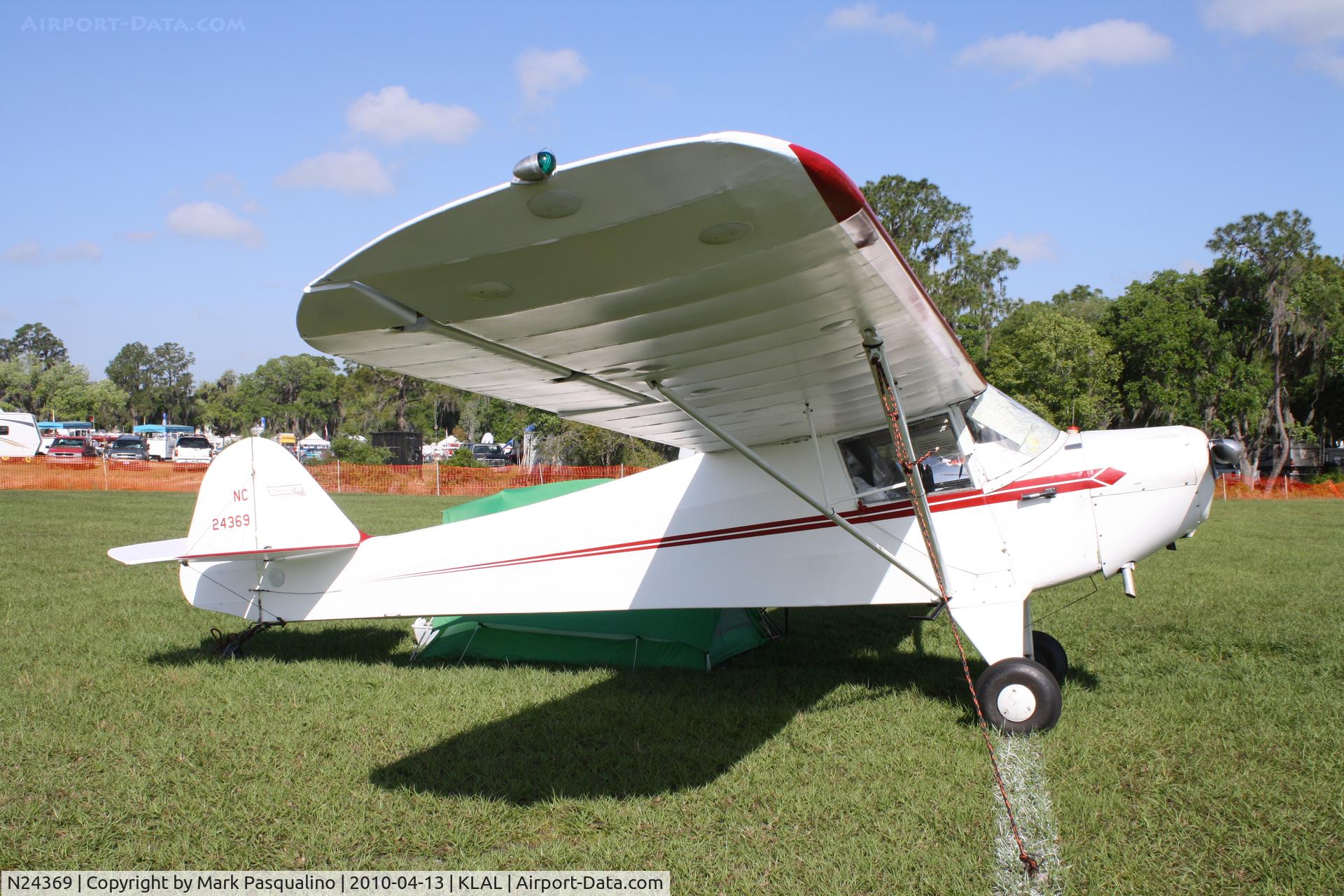 N24369, 1940 Taylorcraft BL-65 (L-2F) C/N 1705, Taylorcraft BL-65