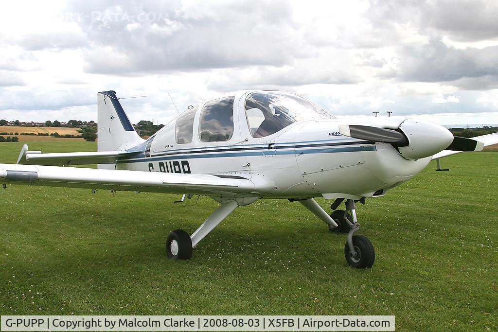 G-PUPP, 1973 Beagle B-121 Pup Series 2 (Pup 150) C/N B121-174, Beagle B-121 Pup 150 at Fishburn Airfield, UK in 2008.