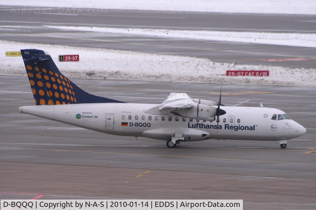 D-BQQQ, 1999 ATR 42-500 C/N 584, Heading for the active