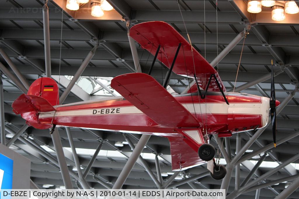 D-EBZE, 1934 Bucker Bu-131B-1 Jungmann C/N 2120, Preserved inside the terminal