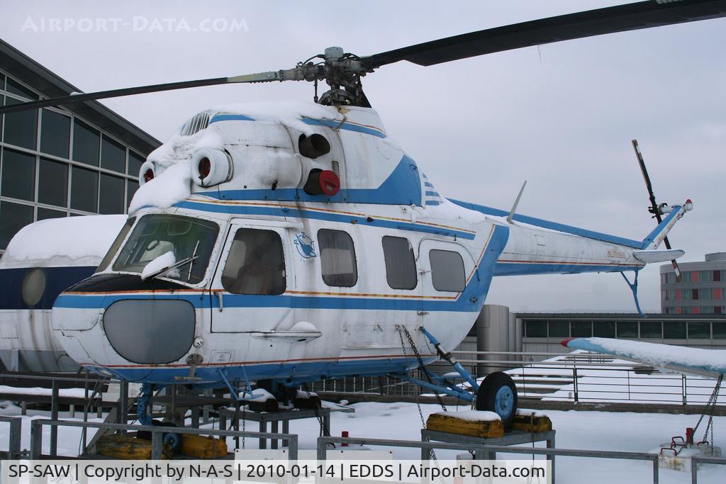 SP-SAW, PZL-Swidnik Mi-2 C/N 52 9021 124, Preserved and unmarked except its con number