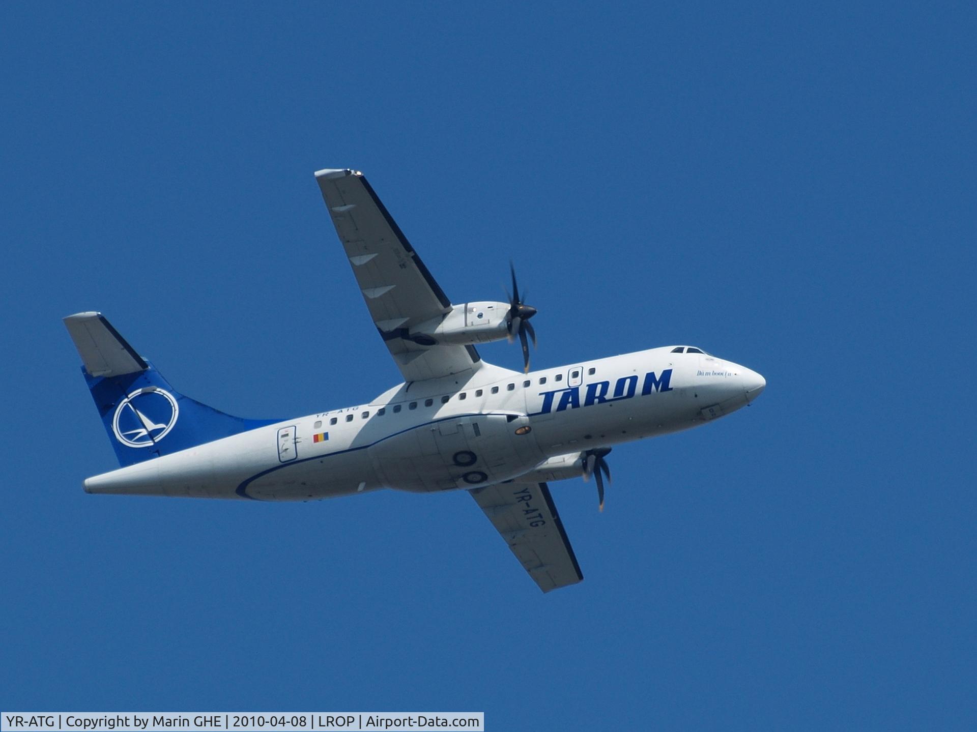 YR-ATG, 1999 ATR 42-500 C/N 605, Arrival Bucuresti-Otopeni