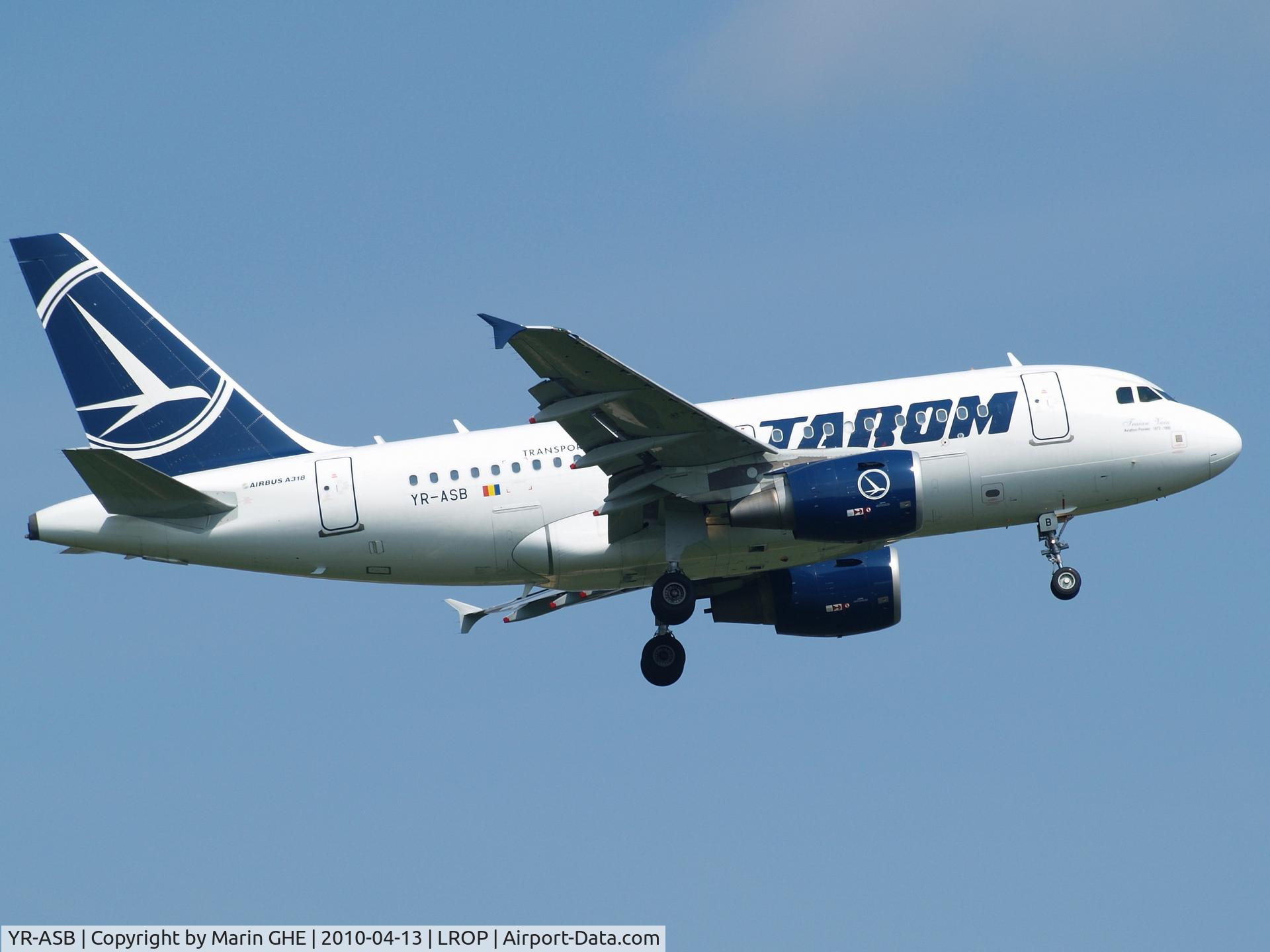 YR-ASB, 2006 Airbus A318-111 C/N 2955, Arrival Bucuresti-Otopeni