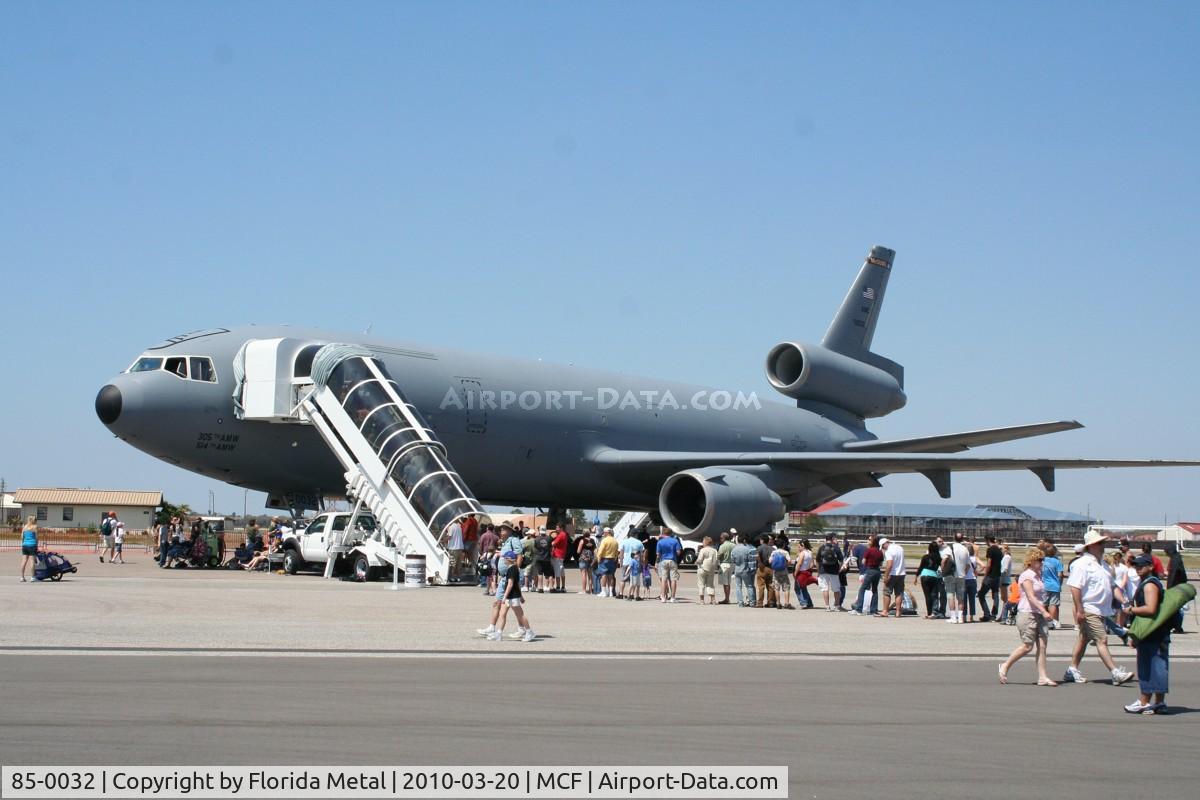 85-0032, 1985 McDonnell Douglas KC-10A Extender C/N 48237, KC-10 Extender