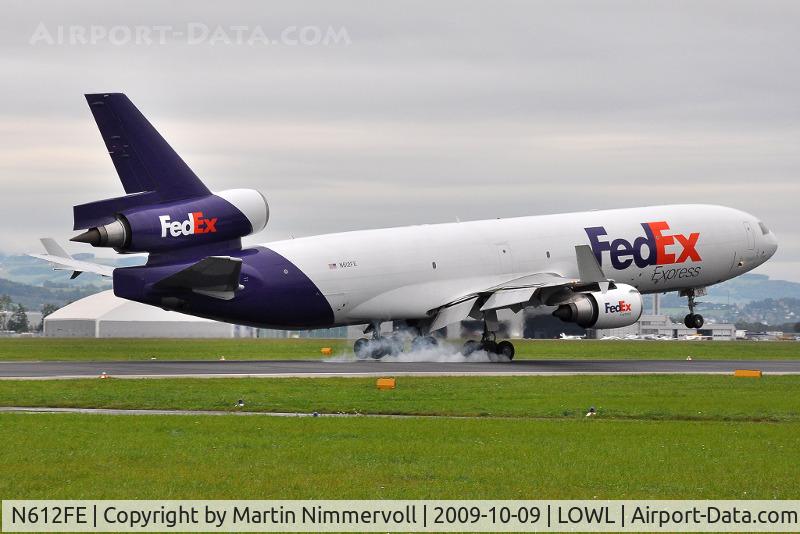 N612FE, 1993 McDonnell Douglas MD-11F C/N 48605, N612FE Cargo flight to India