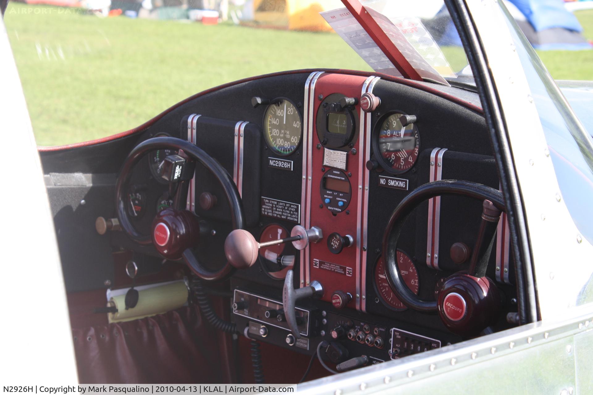 N2926H, 1946 Erco 415C Ercoupe C/N 3551, Ercoupe 415-C