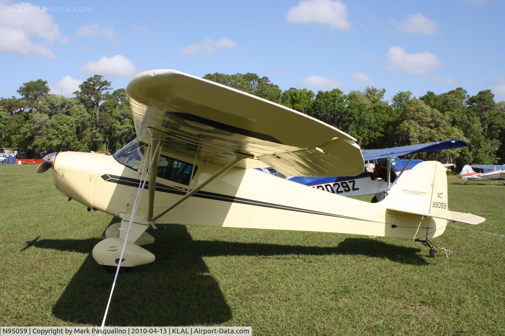 N95059, Taylorcraft BC12-D C/N 9412, Taylorcraft BC-12-D