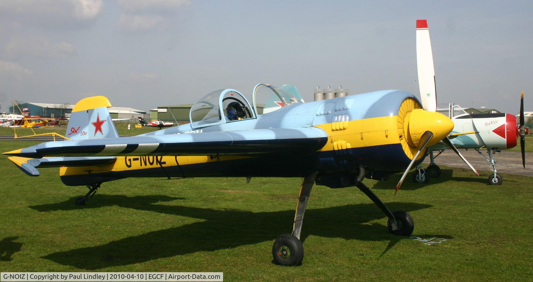 G-NOIZ, 1991 Yakovlev Yak-55M C/N 910104, Just visiting !