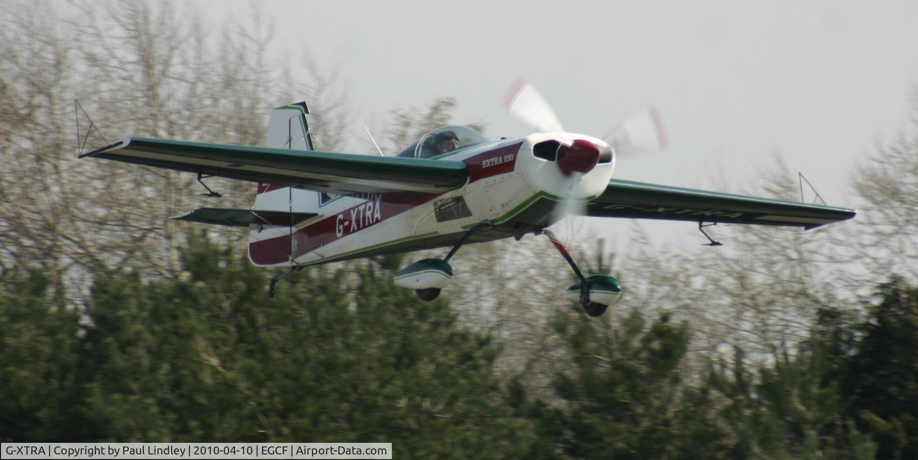 G-XTRA, 1987 Extra EA-230 C/N 12A, Very short finals !