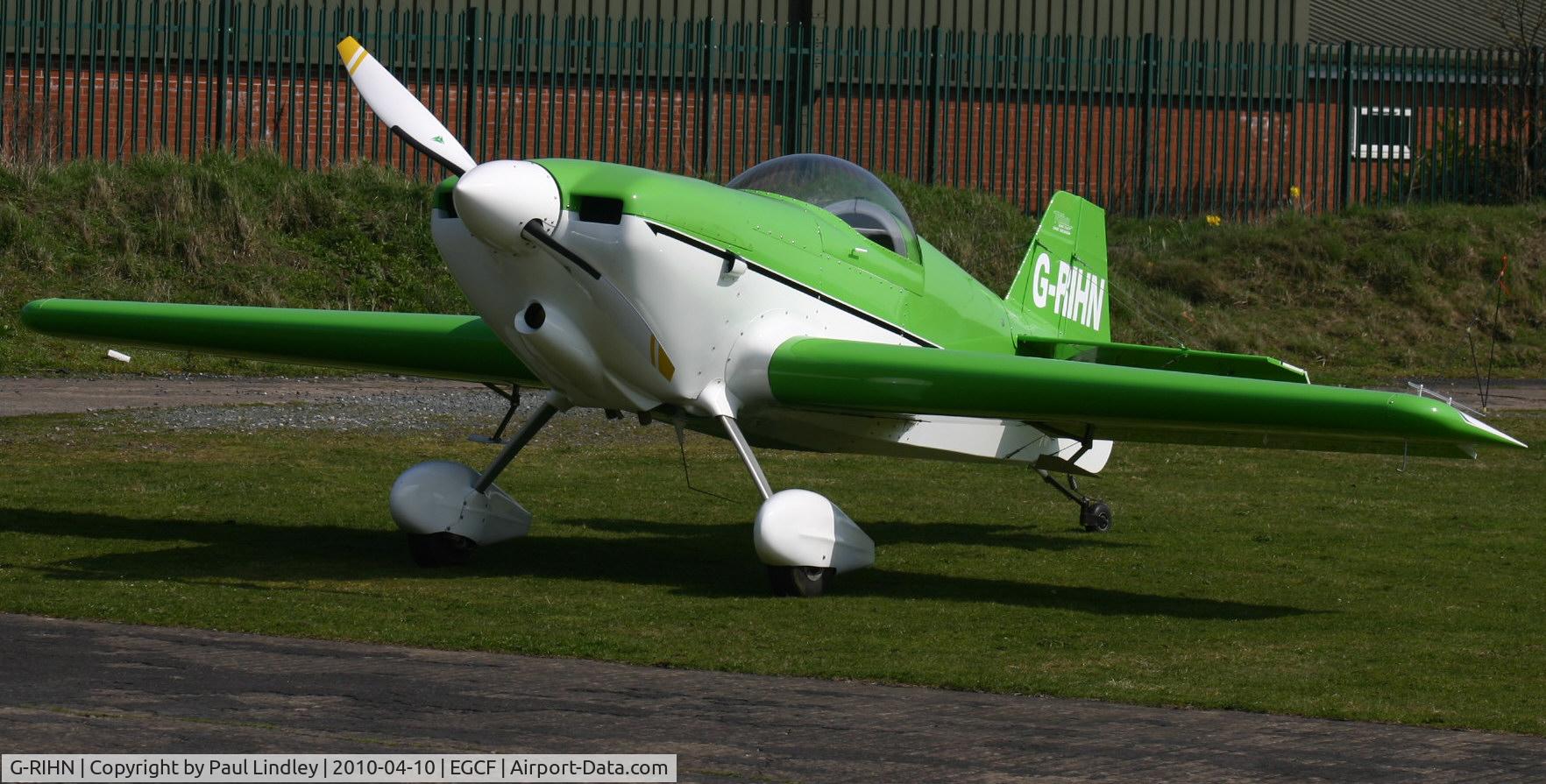 G-RIHN, 2004 Rihn DR-107 One Design C/N PFA 264-14201, Between Aerobatic slots