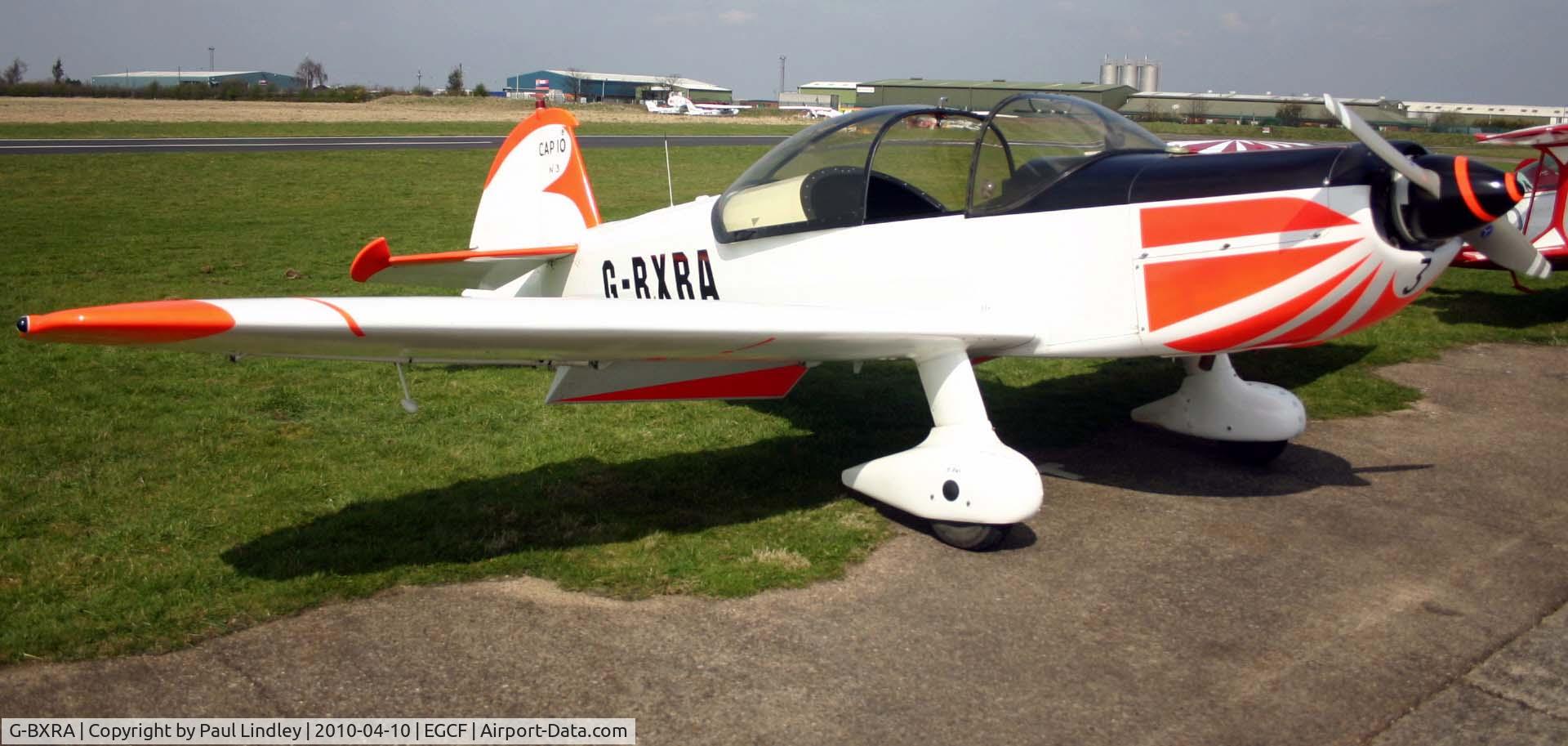 G-BXRA, 1971 Mudry CAP-10B C/N 3, Resting between slots