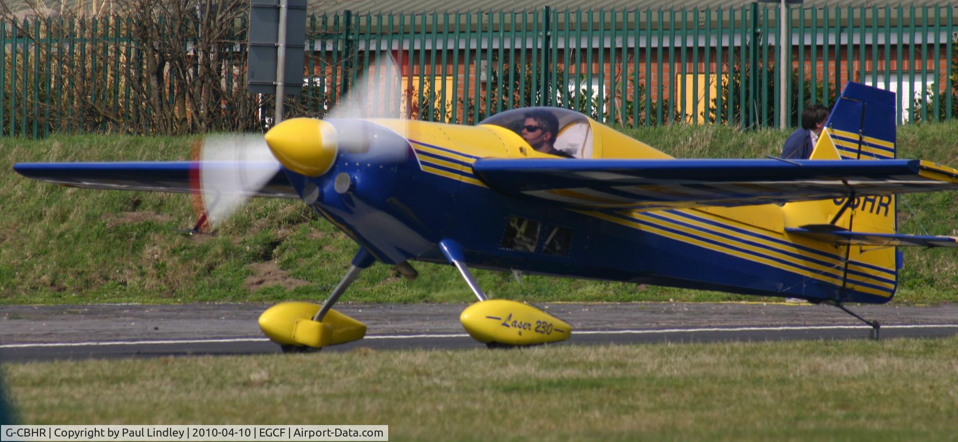 G-CBHR, 1993 Stephens Akro Laser Z200 C/N Q056, About to do it's second display