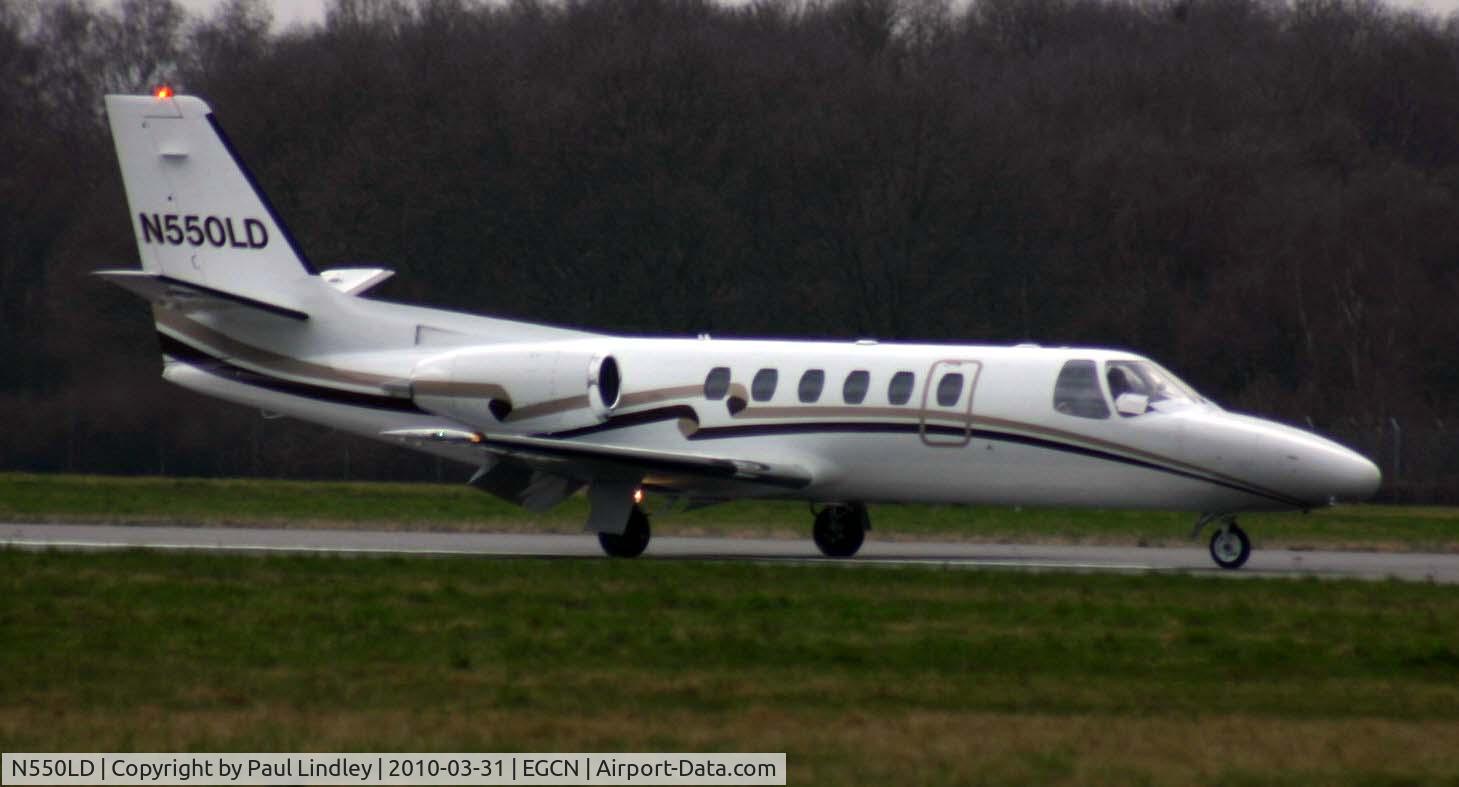 N550LD, 1982 Cessna 550 Citation C/N 550-0323, In for a spot of Maintenence