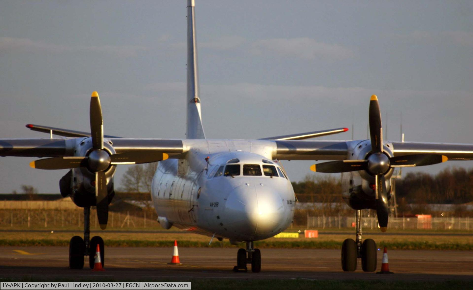 LY-APK, 1982 Antonov An-26B C/N 27312201, Resting on stand 16