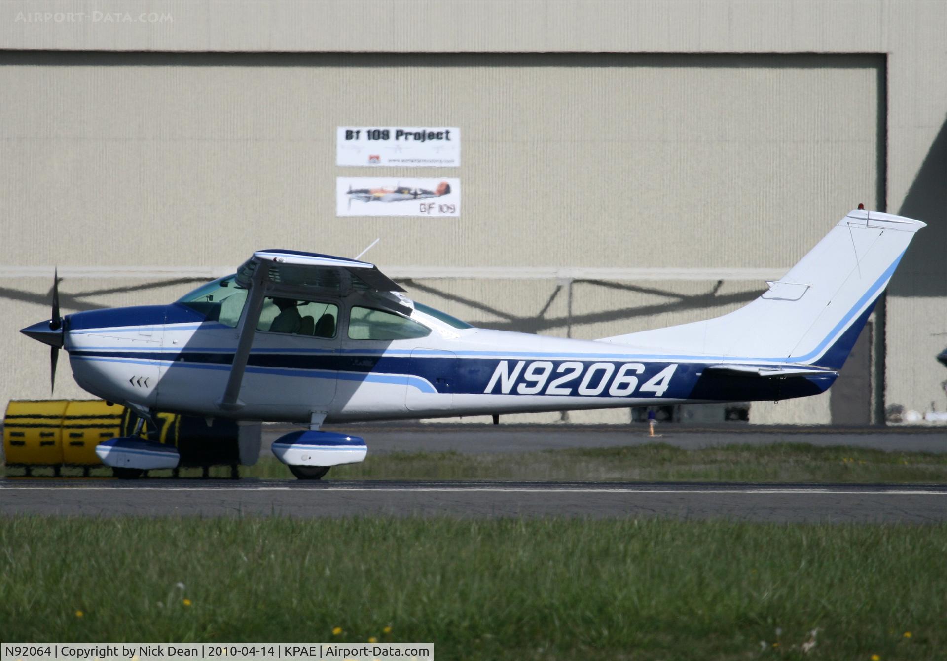 N92064, 1969 Cessna 182M Skylane C/N 18260029, KPAE