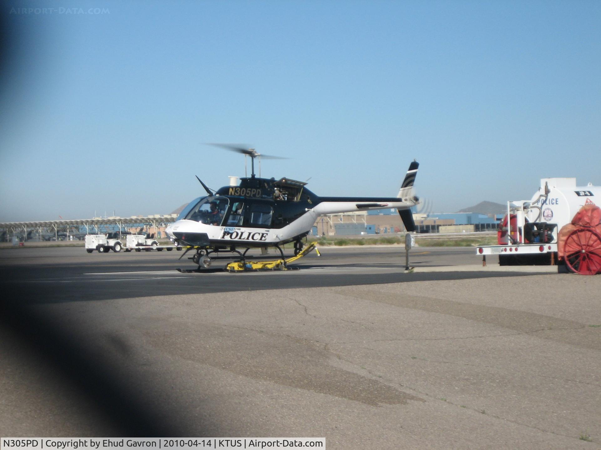 N305PD, 2005 Bell 206B C/N 4586, Tucson Police Department's Air One