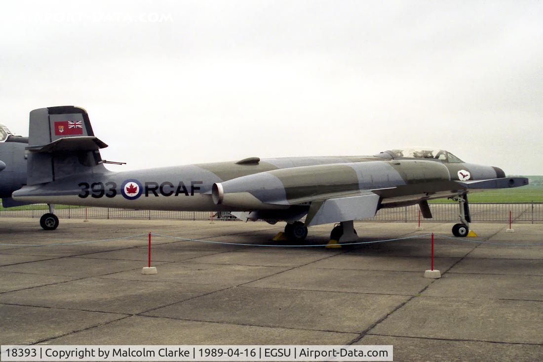 18393, Avro Canada CF-100 Mk.4B Canuck C/N 293, Avro Canada CF-100 Canuck Mk4B at The Imperial War Museum, Duxford in 1984.