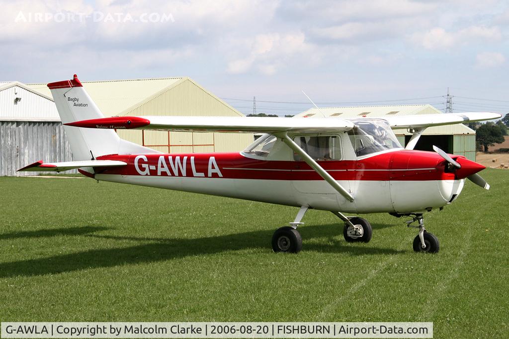 G-AWLA, 1968 Reims F150H C/N 0269, Reims F150H at Fishburn Airfield, UK in 2006.