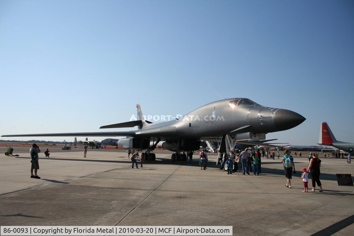 86-0093, 1986 Rockwell B-1B Lancer C/N 53, B-1B