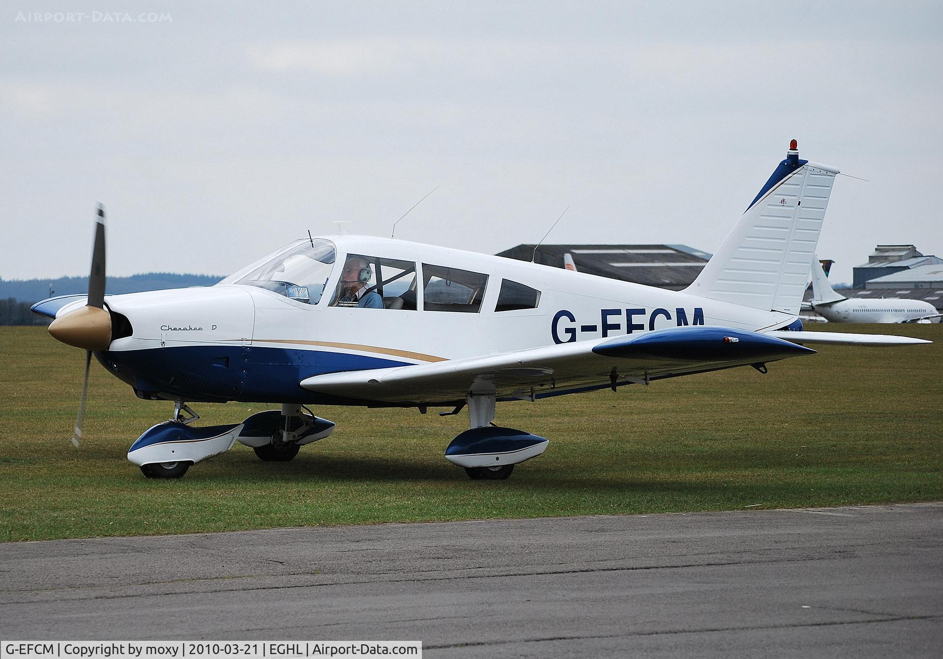 G-EFCM, 1968 Piper PA-28-180 Cherokee C/N 28-4766, CHEROKEE D EX SE-FCM