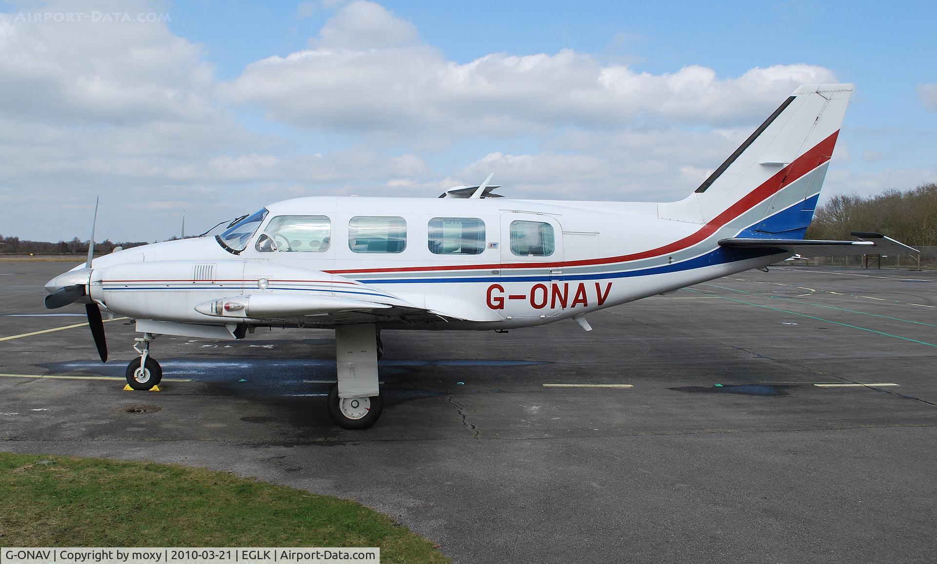 G-ONAV, 1978 Piper PA-31-310 Navajo Navajo C/N 31-7812004, PIPER NAVAJO