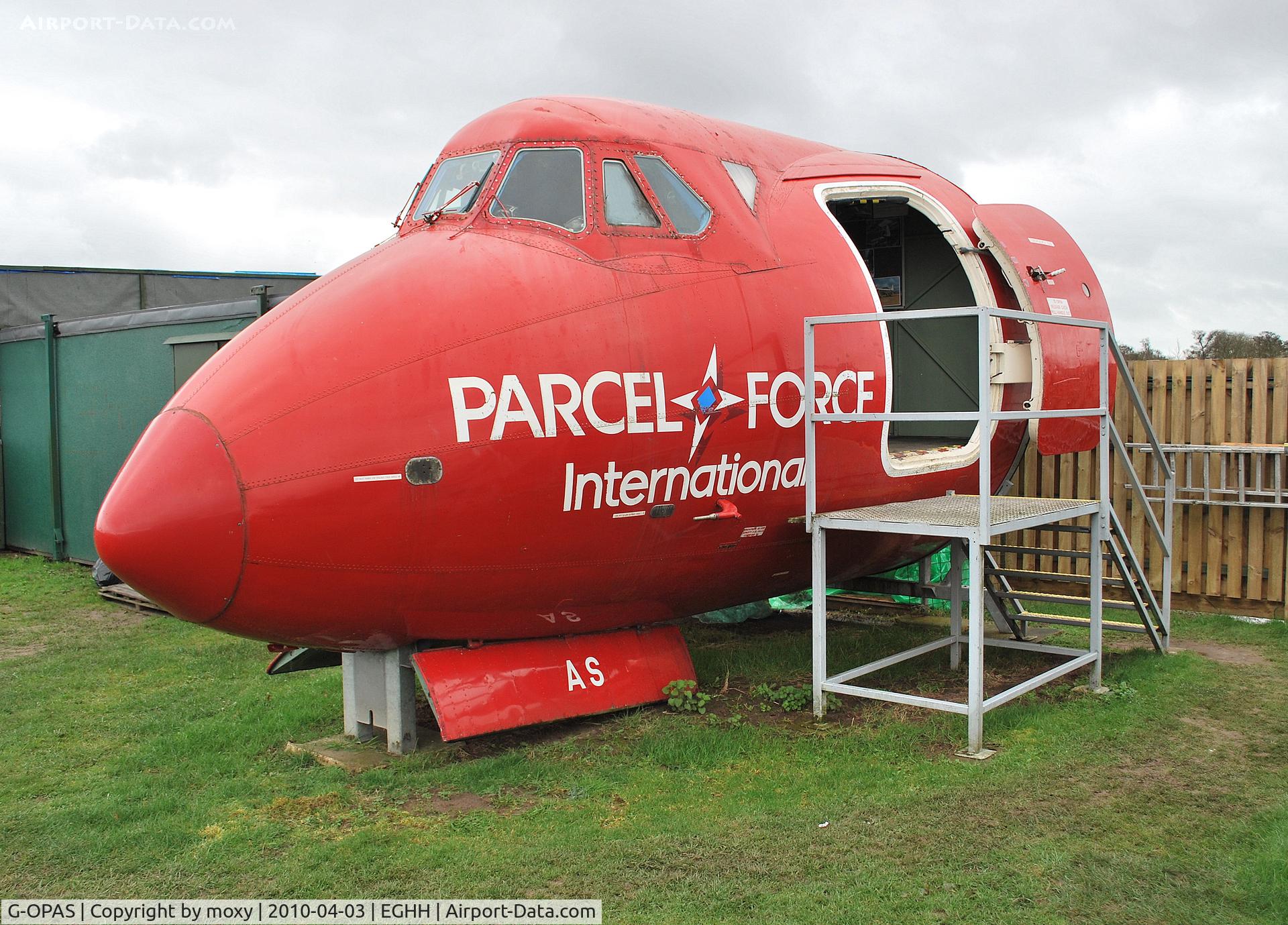 G-OPAS, 1958 Vickers Viscount 806 C/N 263, VISCOUNT V.806 NOSE   EX G-AOYN