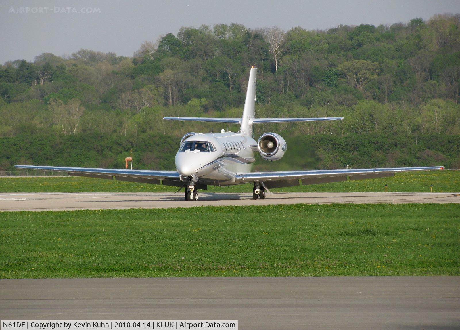 N61DF, 2005 Cessna 680 Citation Sovereign C/N 680-0012, Sovereign Arrival