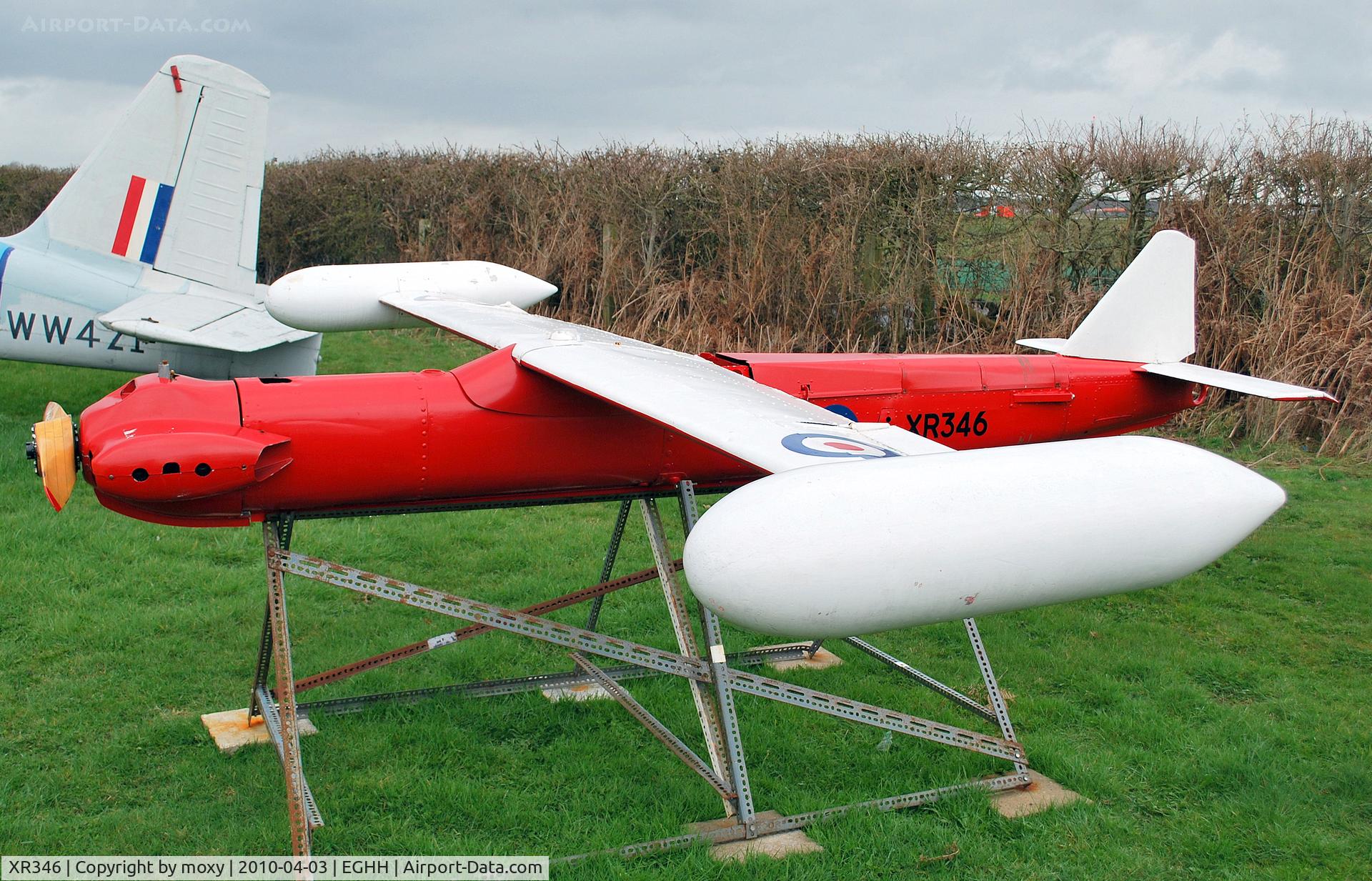 XR346, Northrop Shelduck C/N Not found XR346, NORTHROP SHELDUCK D1 DRONE WITH PARTS FROM XV383 & XW578
