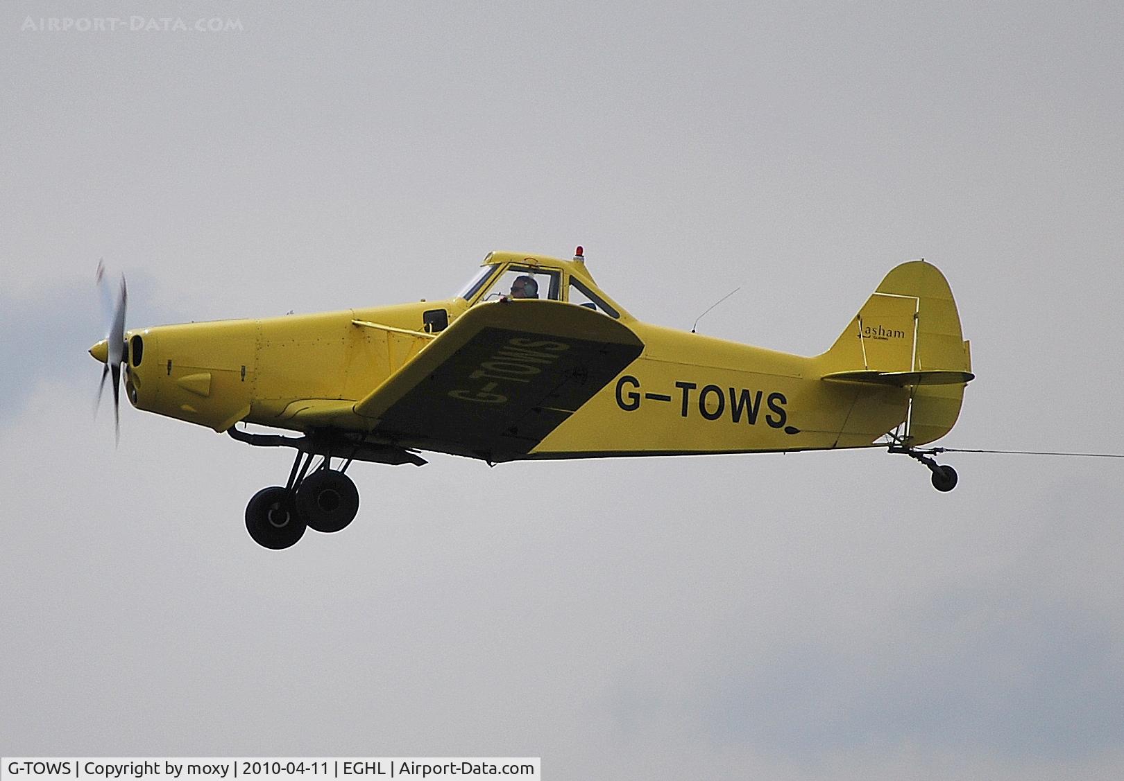 G-TOWS, 1969 Piper PA-25-260 Pawnee C/N 25-4853, Piper Pawnee on glider tug duties at Lasham