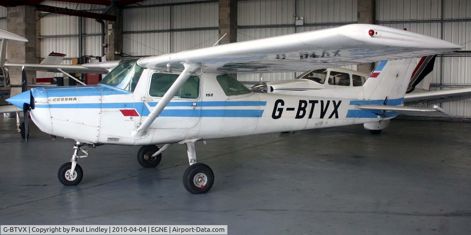 G-BTVX, 1979 Cessna 152 C/N 152-83375, under cover