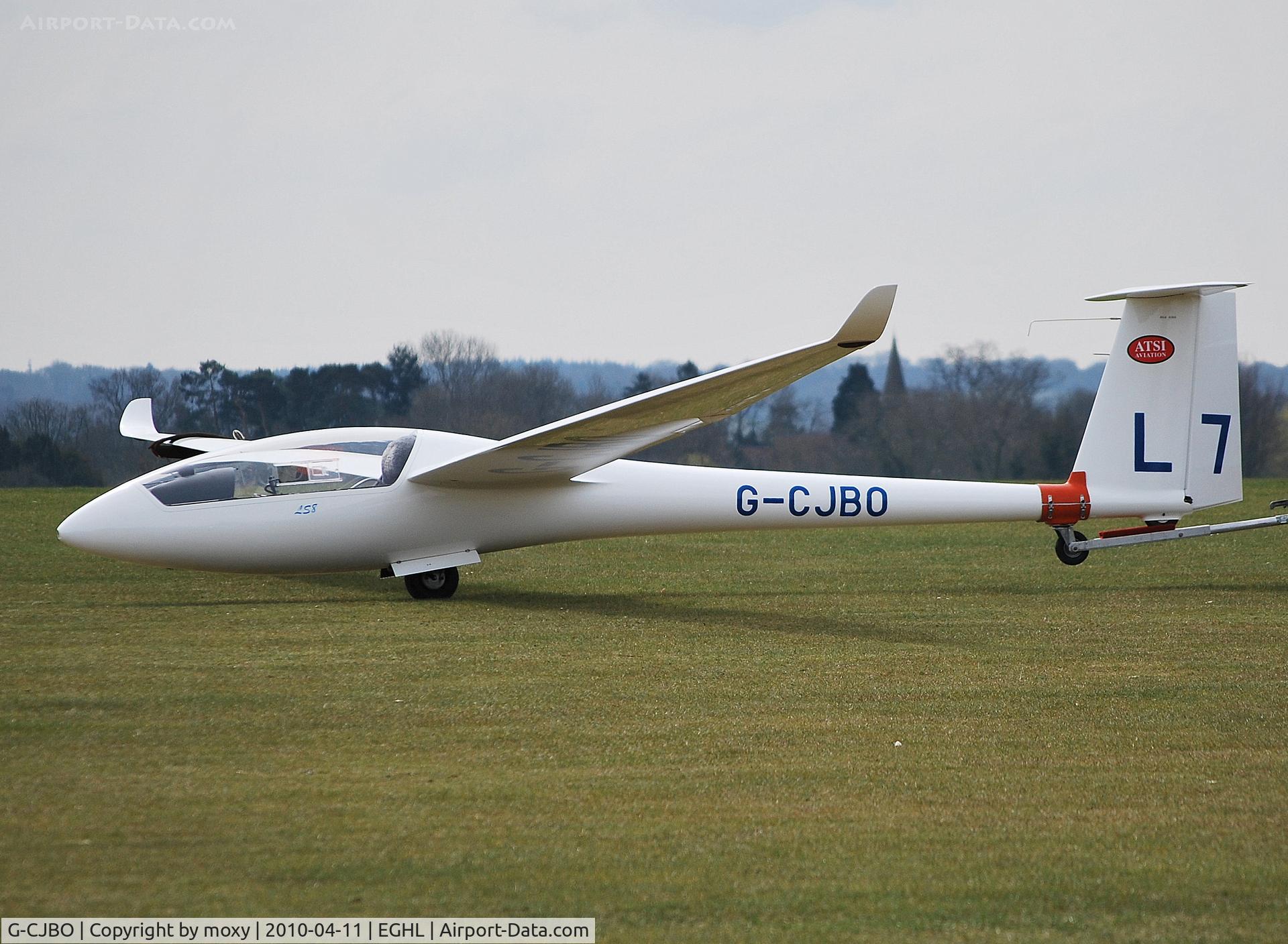 G-CJBO, 1997 Rolladen-Schneider LS-8-18 C/N 8148, Rolladen-Schneider LS8-18 at Lasham