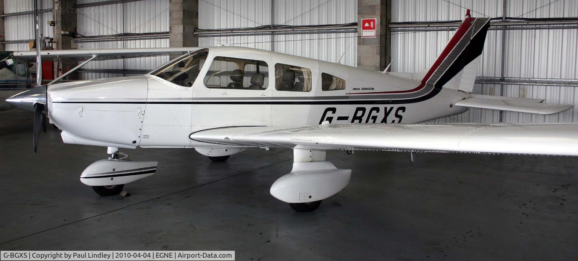 G-BGXS, 1979 Piper PA-28-236 Dakota Dakota C/N 28-7911198, under cover