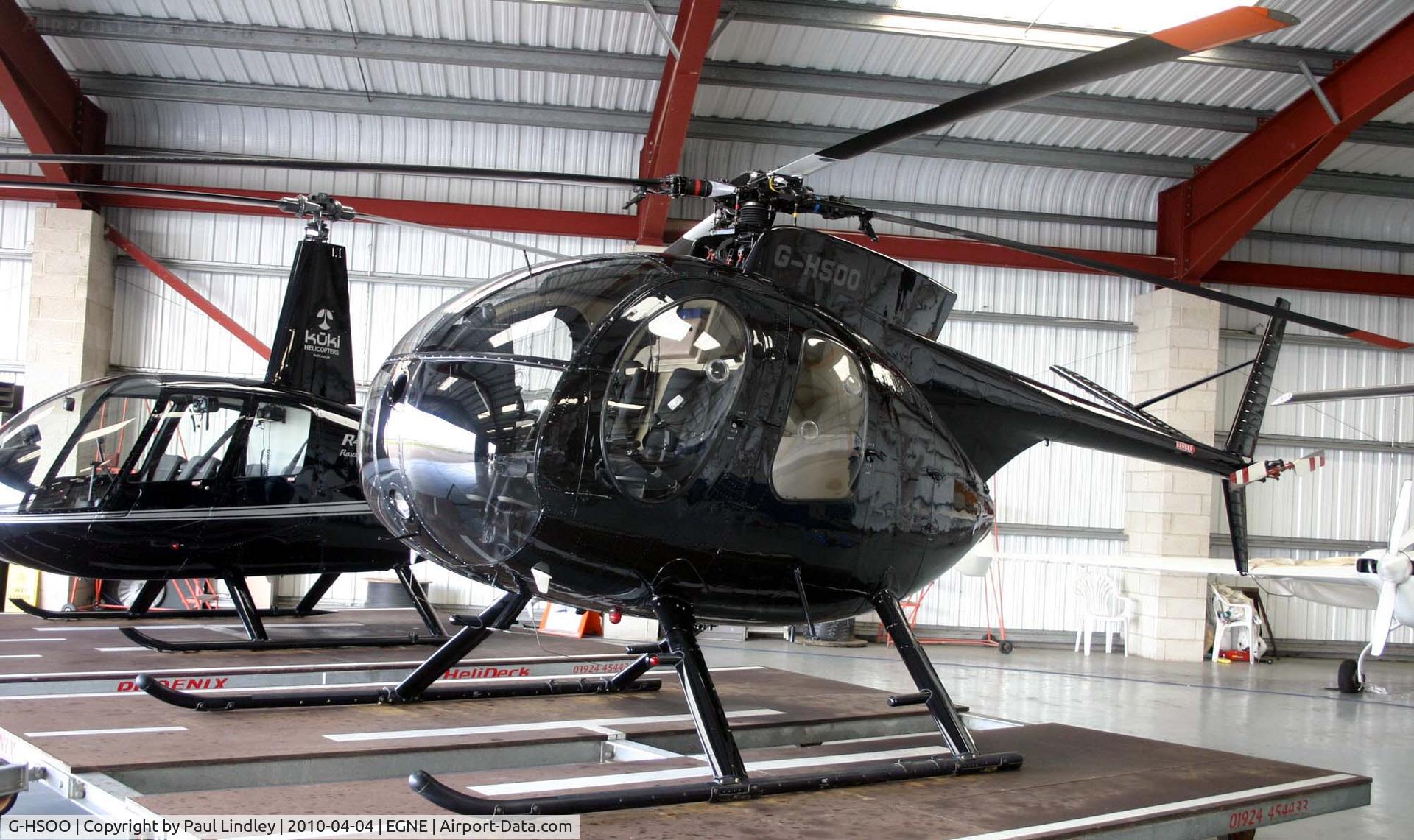 G-HSOO, 1970 Hughes 369HE C/N 1090208E, under cover and ready to go !