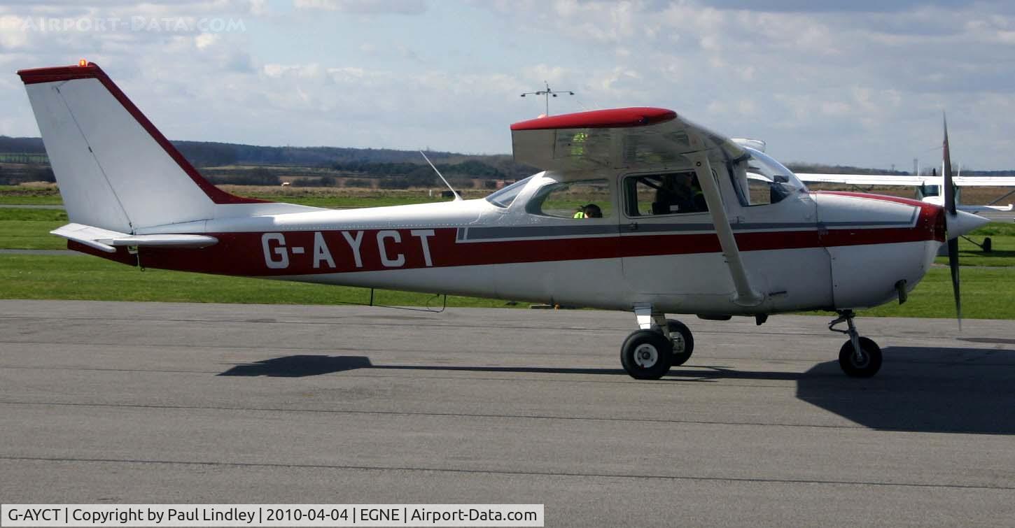 G-AYCT, 1970 Reims F172H Skyhawk C/N 0724, chocs away !