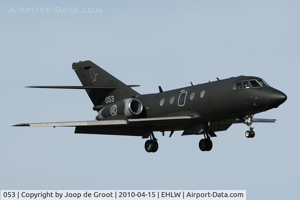 053, 1966 Dassault Falcon (Mystere) 20ECM C/N 053, This Norwegian ECM trainer was one of the Frisian Flag participants.