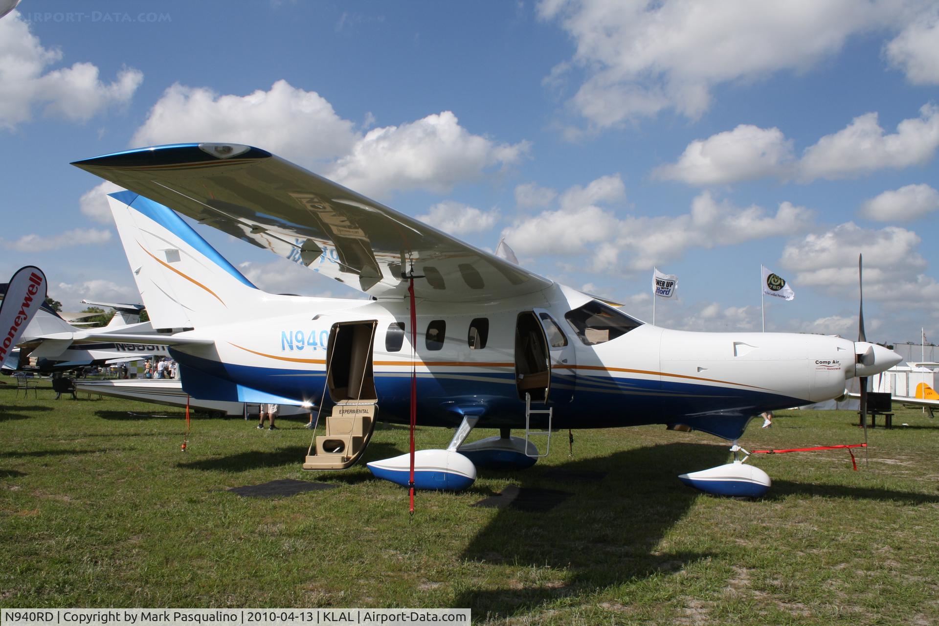 N940RD, 2008 X Nine Llc CA-9 C/N 0805901, CA-9
