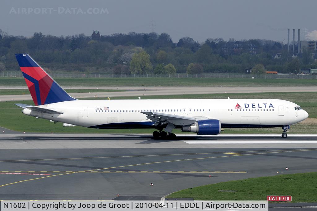 N1602, 1999 Boeing 767-332 C/N 29694, to the runway