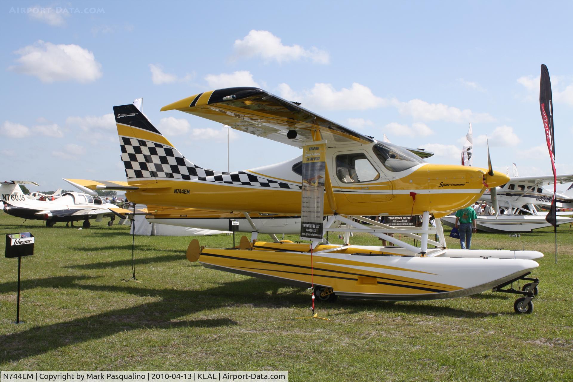 N744EM, 2007 Glasair GS-2 Sportsman C/N 7184, GS-2 Sportsman