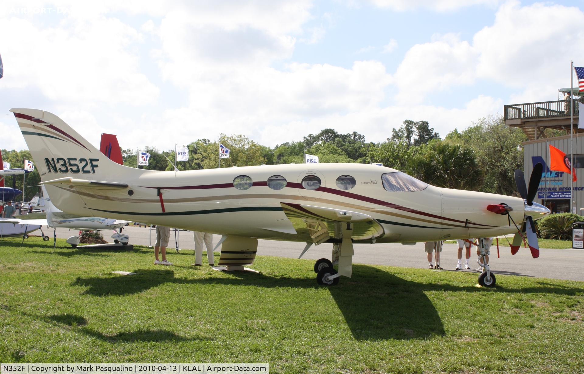 N352F, 2006 Farnborough Aircraft F1C3 Kestrel C/N 0001, F1C3