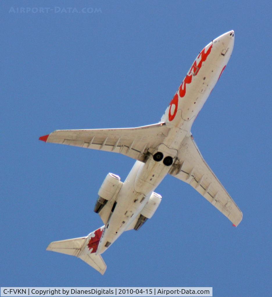 C-FVKN, 1995 Canadair CRJ-100ER (CL-600-2B19) C/N 7078, Vaughan ON