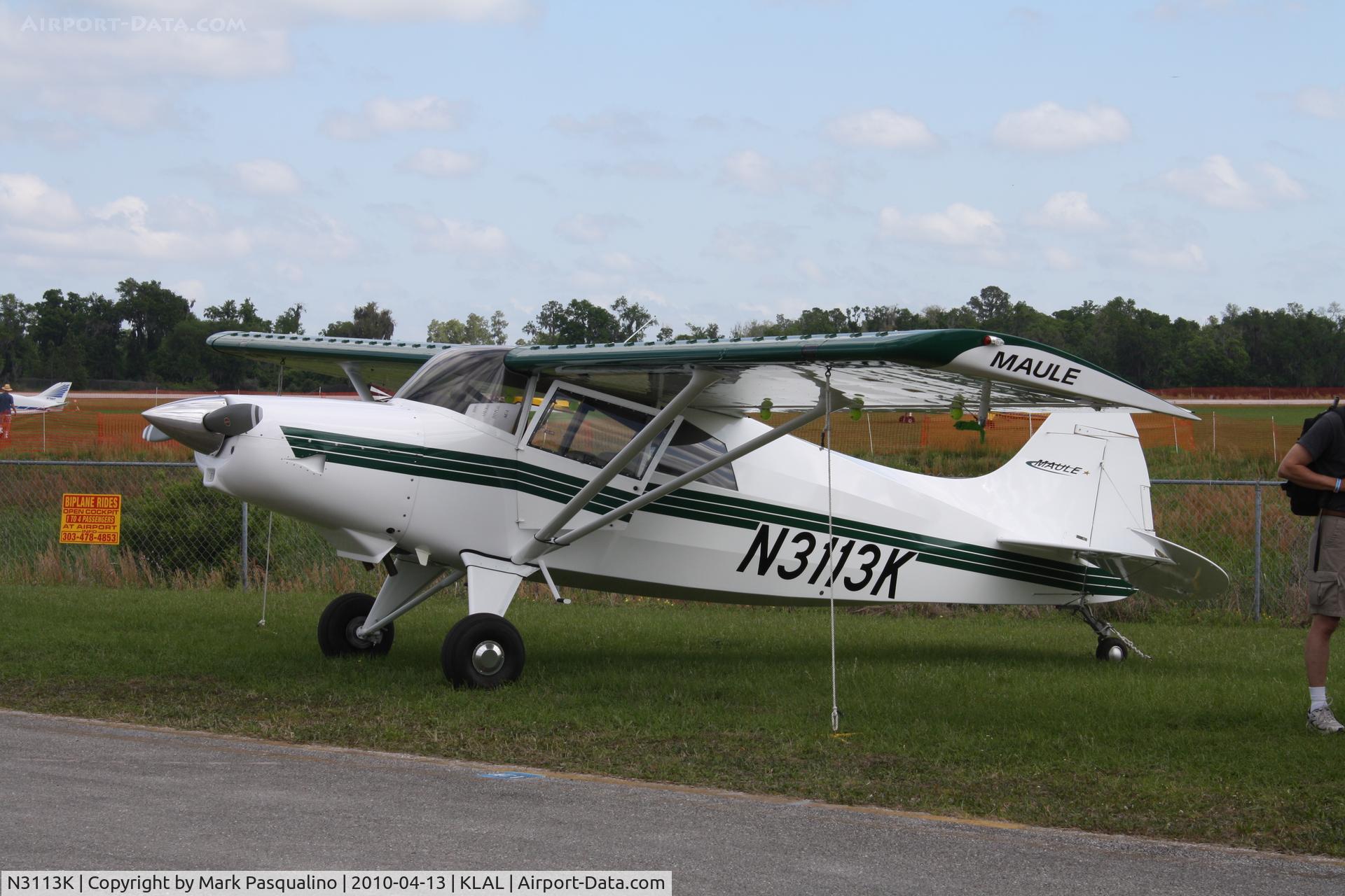N3113K, 2007 Maule M-4-180V C/N 47012T, Maule M-4-180V