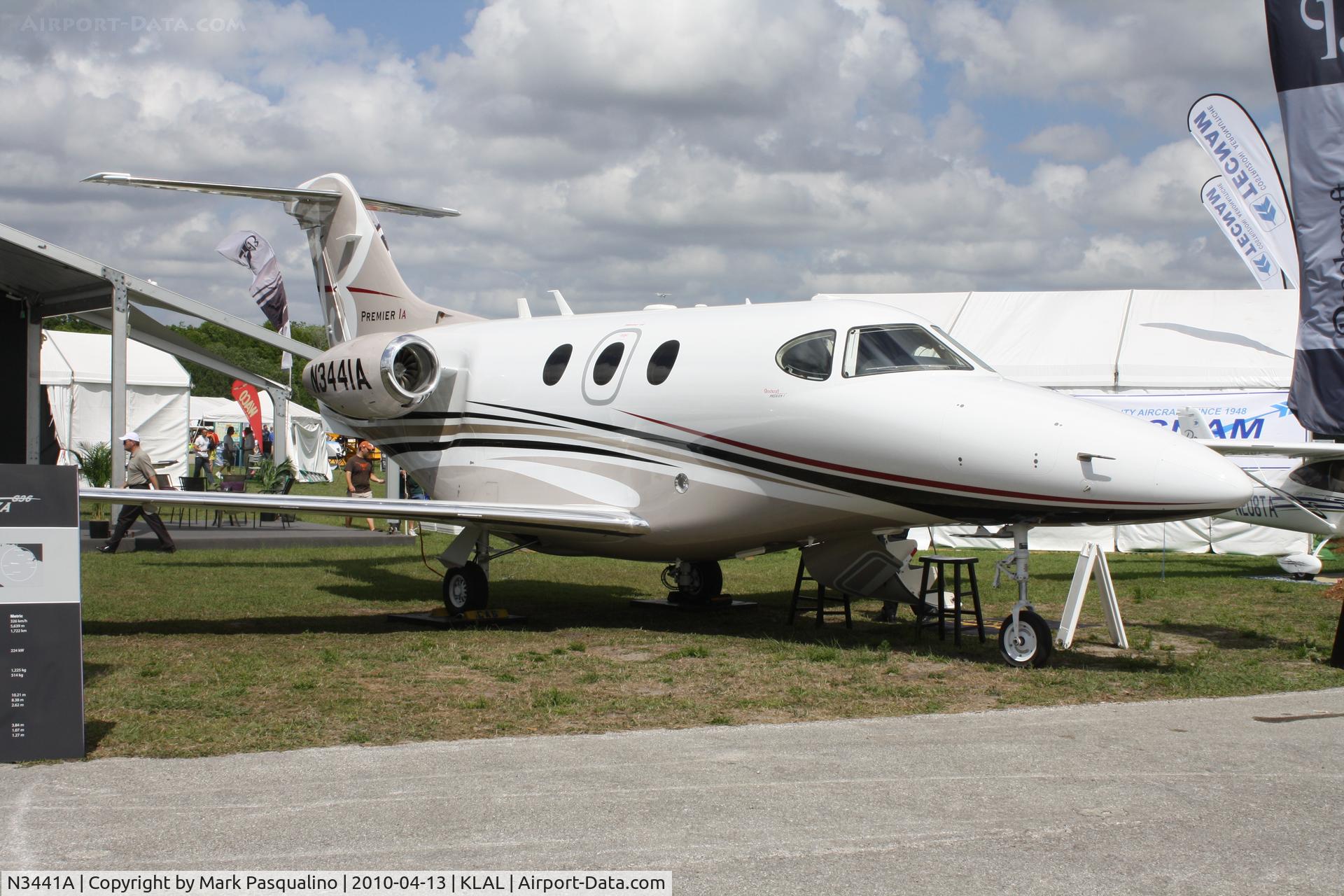 N3441A, Hawker Beechcraft Corp 390 C/N RB-261, Hawker Beechcraft 390