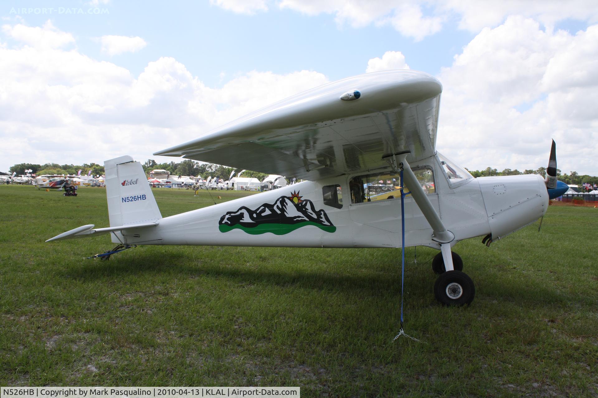 N526HB, 2008 Murphy Rebel C/N R307, Murphy Rebel