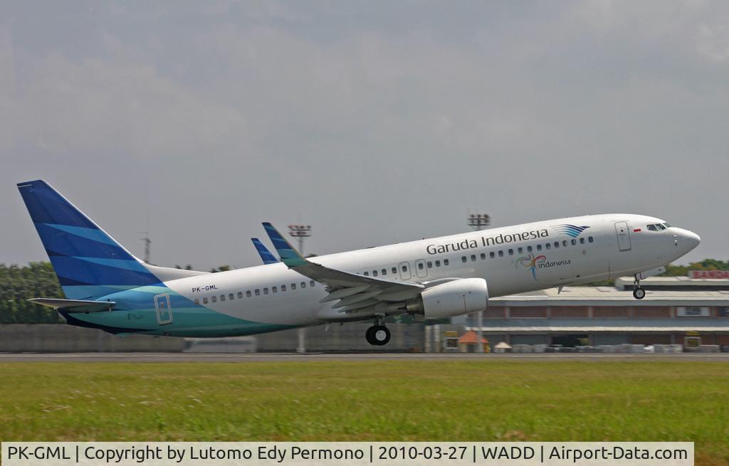 PK-GML, 2010 Boeing 737-8U3 C/N 31763, Garuda Indonesia