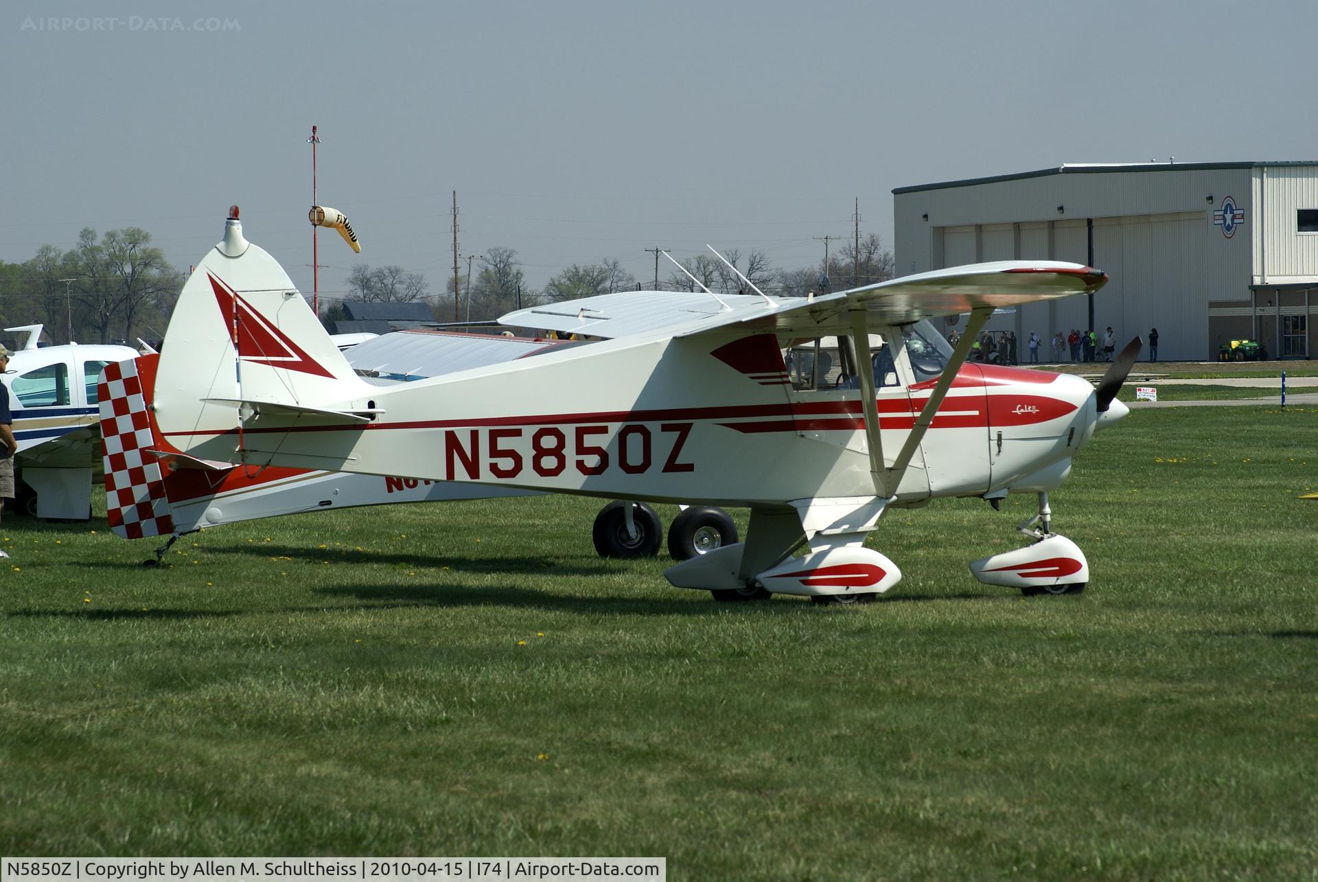 N5850Z, 1963 Piper PA-22-108 Colt Colt C/N 22-9705, 1963 PA-22-108