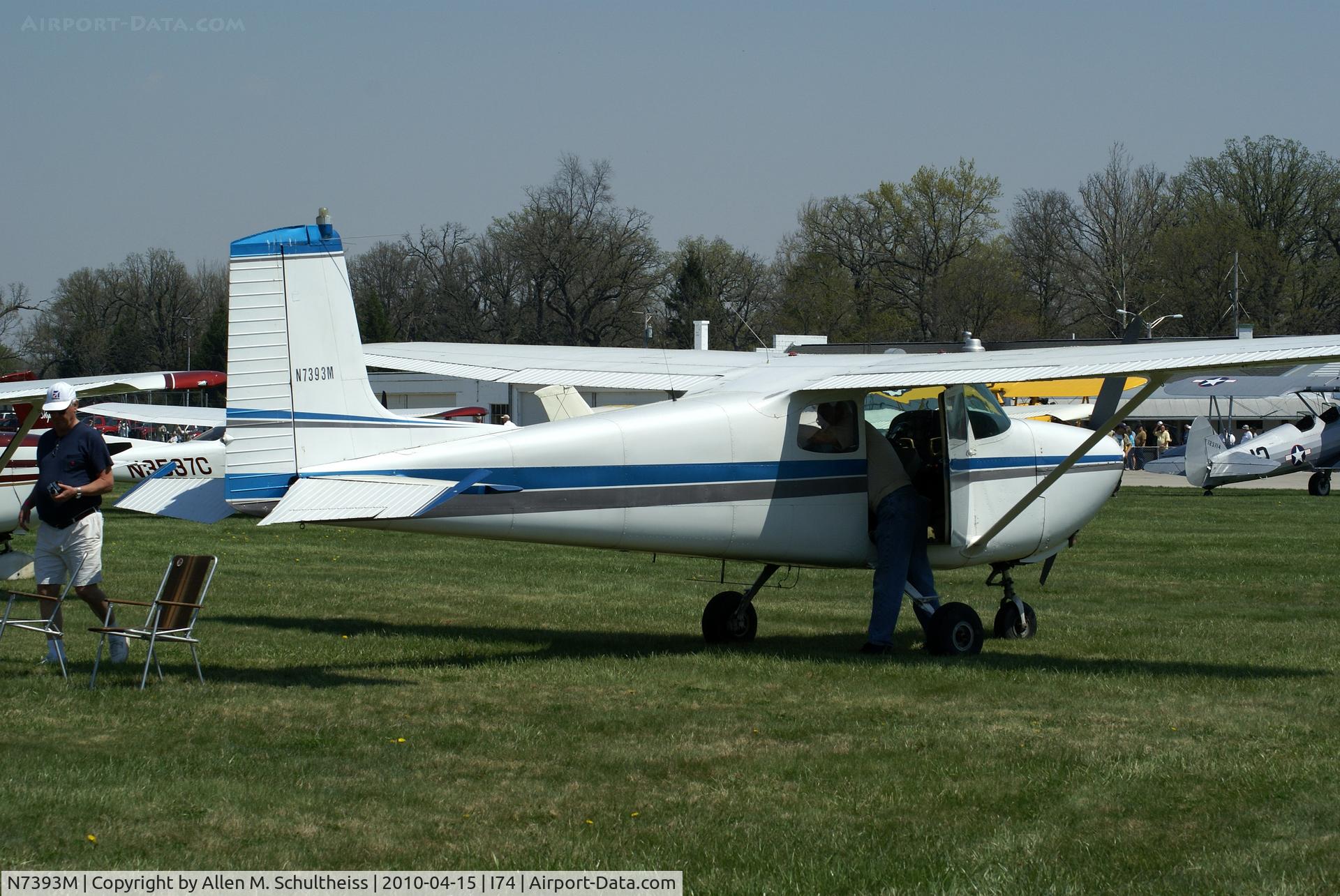 N7393M, 1958 Cessna 175 Skylark C/N 55693, 1958 Cessna 175