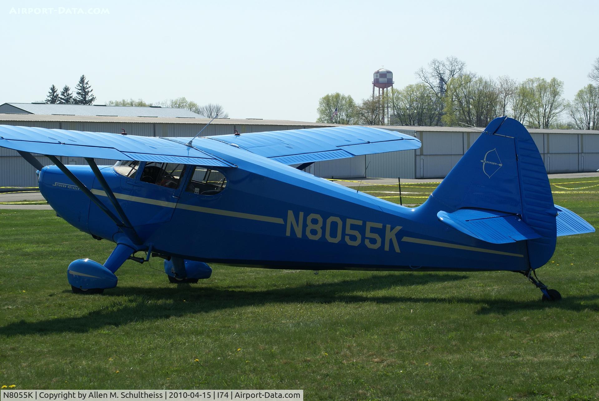N8055K, 1947 Stinson 108-2 Voyager C/N 108-3055, 1947 Stinson 108-2