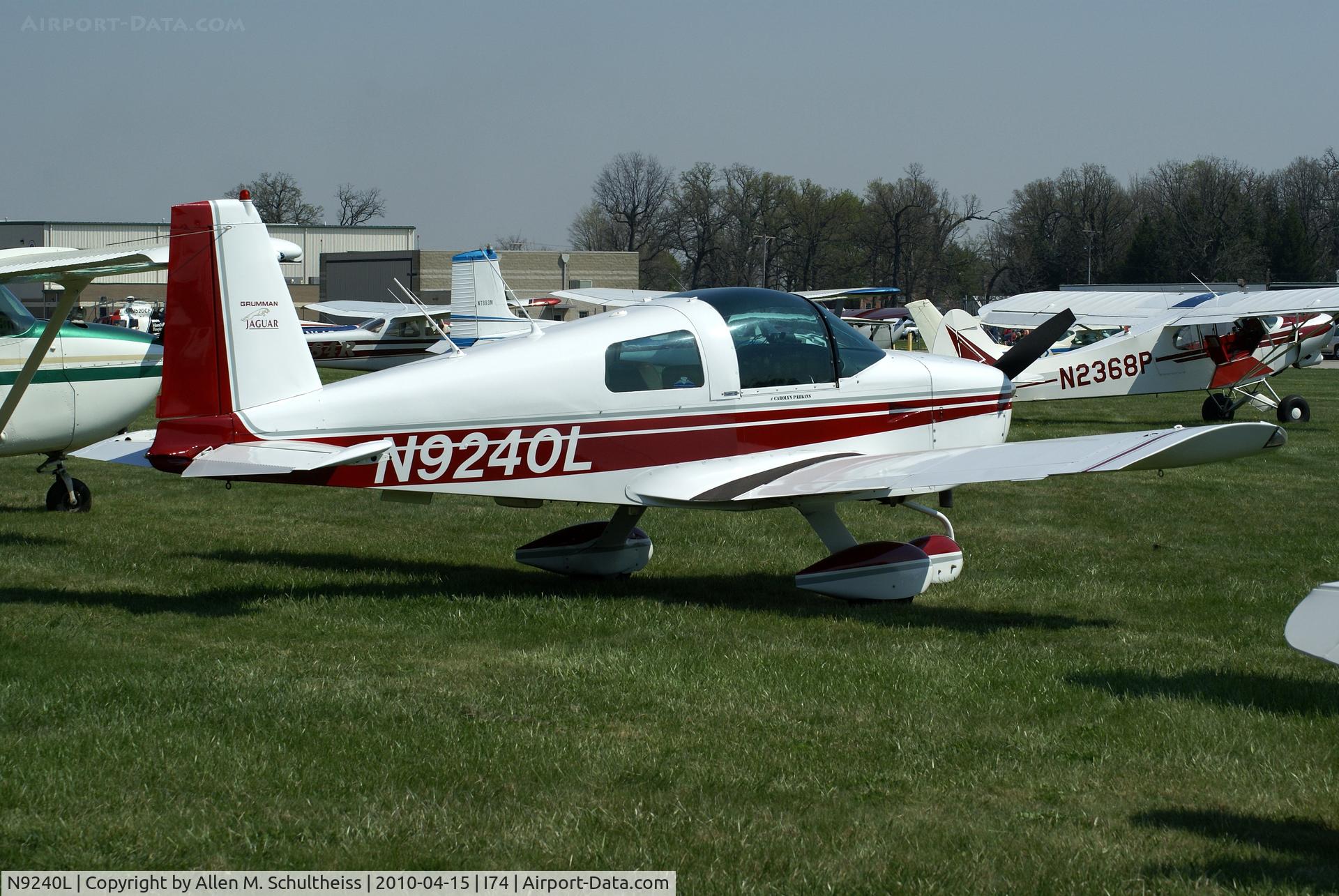 N9240L, 1971 American Aviation AA-1A Trainer C/N AA1A-0140, 1971 American AA-1A